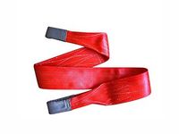JIC 5 Ton 10 Mtr Red Color Double Ply Webbing Slings Flat Belt