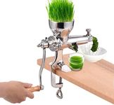 Manual Hand Juicer Stainless Steel Wheat Grass Extracting Tool Hand-Operated Celery Juice Extractor Tool for Vegetables Cabbage Grapes