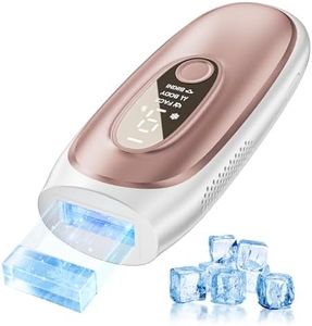 Laser Hair Removal with Speedy Sapphire Ice Cooling, Aopvui Painless IPL Hair Remover Device for Women and Men Depilation Permanent Electrolysis Epilator for Body Hair Reduction on Leg Armpit Bikini