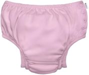 i Play Girls Reusable Absorbent Baby Swim Diapers Light Pink 3T