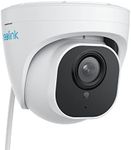 REOLINK 4K Security Camera Outdoor System, IP PoE Dome Surveillance Camera with Human/Vehicle Detection, 100Ft 8MP IR Night Vision, Work with Smart Home, Timelapse, Up to 256GB SD Card, RLC-820A