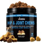 Joint Supplements for Dogs – Dog Joint Care with Glucosamine, Chondroitin, Green Lipped Mussel and Turmeric Dog for Effective Dog Pain Relief – Beef Flavour joint supplements for dogs (120 Count)