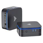 NiPoGi AK1 PRO Mini PC Desktop W-11,11th generation Intel N5105 Mini computer(up to 2.9 GHz),Micro PC 8GB DDR4 256GB ROM with dual display,4K HD,Dual WiFi,BT4.2