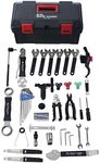 BIKEHAND 34 in 1 Complete Bike Bicycle Repair Tools Maintenance Tool Kit with Torque Wrench