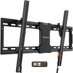 Perlegear Tilt TV Wall Mount for Most 37-75 inch TVs up to 132 lbs, Low Profile Tilting TV Mount Wall Bracket for Flat or Curved TVs, Fits 24ââ‚¬Â/18ââ‚¬Â/16ââ‚¬Â Studs, Max VESA 600x400mm, UL-Listed, PGLT2