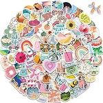 300 Pcs Aesthetic Stickers,VSCO Stickers Pack Waterproof Vinyl for Water Bottle,Laptop,Phone,Skateboard Stickers for Adults Girls and Kids