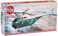 Airfix Vintage Classics Westland Whirlwind Helicopter HAS.22 1:72 Royal Navy Military Aviation Plastic Model Kit A02056V