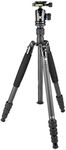 SIRUI Camera Tripod AM-1204K Lightweight Carbon Fiber Tripod with K-10X Ball Head with Case - Convertible to Monopod