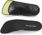 Slim Dress Shoe Orthotics/Insoles with Adjustable Arch Height by FootChair. Relieve Plantar Fasciitis and Other Foot Pain. ((Women's 9-10.5 / Men's 7-8.5))