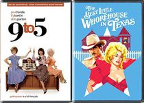 Miss Mona Chicken Ranch Best Little Whorehouse in Texas & 9 to 5 Girls in the Office DVD women Bundle Double Feature