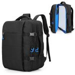 PGmoon Travel Backpack Compatible with Playstation5 Console, Storage Carrying Case Bag Fits for PS5 /PS4 Console, Controllers, 15.6’’ Laptop, Game Discs (Patent Design)