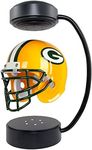 NFL Hover Helmet - Collectible Levitating Football Helmet with Electromagnetic Stand, Green Bay Packers