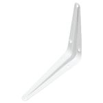 Merriway BH05453 (8 Pcs) London Style Shelf Brackets 100 x 75mm (4 x 3 Inch) White - Pack of 8 Pieces