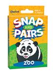 Cheatwell Games - Snap + Pairs Zoo Card Game - Classic Game Of Snap With A Pairs Memory Game - For Ages 4 And Over