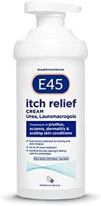 E45 Dermatological Itch Relief Cream, Moisturising Dual Action Treatment for Itchy and Irritated Skin, 500g