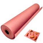 Tikxlafe Butcher Paper, Pink, BBQ Kraft Paper 53 m, 25 m, 15 m, the Original Butcher Paper, Width 45 cm/60 cm, for Grill, Smoker, Fish Meat, Grill, Perfect Cooking of Juicy (45 cm x 15 m Roll)