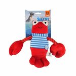 BarkButler x Fofos Sealife Lobster Plush Dog Toy, Red|X-Small - Medium(0-20kgs)|Reinforced Seams|Enhanced Durability|Squeaker Inside|for All Dogs Breeds|Chew, Tug, Play