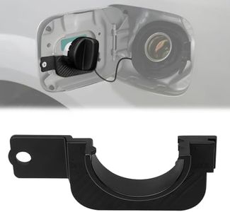 BFXM Gas Cap Holder, Automotive Replacement Fuel Tank Caps Hook Bracket with Off and Lock Sign, Black Fuel Cap Holder Compatible with 2016-2022 Toyota Tacoma, 3rd Gen Fuel Cap ​Holder