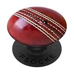 Cricket Ball PopSockets PopGrip: Swappable Grip for Phones & Tablets