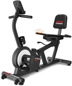 KeppiFitness Recumbent Exercise Bike with 8 Levels Magnetic Resistance for Cardio Workout for seniors at Home,380LB Weight Capacity Exercise Bike with Pulse Sensor,Digital Electronic Display,