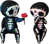 HOWADE Sugar Skull Figurines, Lovel