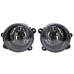 KYYET Pair Front Fog Light Lamps Compatible with Land Rover Discovery 2 3 RANGE ROVER Sport L322