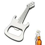 Guitar Bottle Opener, Novelty Bottle Openers for Men, Funny Bottle Openers Multifunctional Tool Party Accessories Rock n Roll Music Gifts & Kitchen Gadgets for Men Him Dad Husband Boyfriend