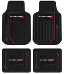 U.A.A. INC. Elite Series Front & Rear Car Truck SUV Seat Rubber Floor Mat for Dodge RAM