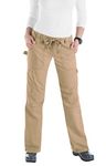 Koi Women's Lindsey Ultra Comfortable Cargo Style Scrub Pants (PETITE SIZES)