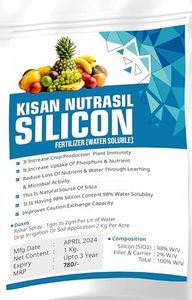 Growth Plus Silicon Fertilizer For All Plant | Plant Fertilizer For Potted Plant | Plant Growth Enhancer | Soil Conditioner | Improve Plant Root System and Soil (4 kg)