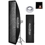 GODOX Softbox 35x160cm 14"x63" Honeycomb Grid Softbox Bowens Mount for Speedlite Flash Studio Shooting