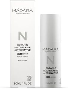 MÁDARA Organic Skincare Botanic Niacinamide Alternativa 5 en 1 Serum, 30 ml, una alternativa natural de niacinamida, tiene un efecto refinador, aclarador y equilibrante