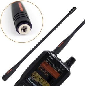 Antenna for Police Scanner Radios | 920S Remtronix | SMA End Type | 400-480MHz & 700~900 MHz UHF Digital, Analog & Trunked Frequencies | 9" Flexible Whip | Increase Reception 25-100%