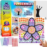 SUNGEMMERS Suncatcher Gem Diamond Painting Craft Kits for Kids Age 6+ - Great 8 Year Old Girl Gifts & Birthday Gifts for 6 Years Old Girls - Arts and Crafts Set for Kids Ages 7 8 9 10 11 Years Old