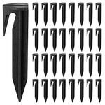 100Pcs Pegs for Robotic Lawnmower Boundary Cables, Ground Anchor, Ground Hooks, Ground Spikes, Hooks for Robotic Lawnmowers, Boundary Cable, Boundary Wire, Compatible with Gardena, Worx, Bosch