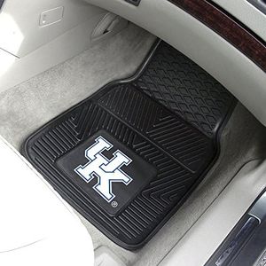 Kentucky Heavy Duty 2-Piece Vinyl Car Mats 17"x27"