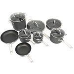 Calphalon Classic Nonstick Cookware Set, 14-Piece, Grey (1943336)