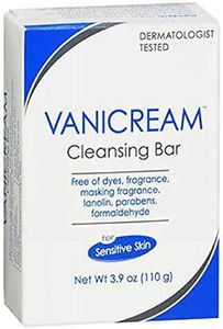 Vanicream Vanicream Cleansing Bar For Sensitive Skin, 3.9 Oz (Pack of 2)