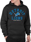 Junk Food Clothing x NFL - Classic Team Logo - Unisex Adult Pullover Hoodie - Officially Licensed NFL Apparel Black