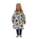 Hugzee Oversized Wearable Hooded Fleece | Paw Patrol Design | Super Warm and Cosy Sherpa Lined | Perfect For Smaller Kids Age 3-6 Years One Size | Multi-Coloured