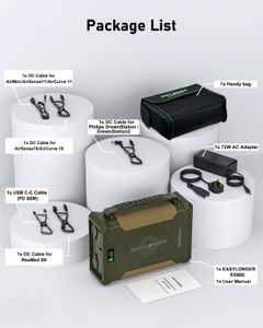 EASYLONGER ES960 CPAP Battery Pack – 96000mAh Power Station for ResMed & Philips