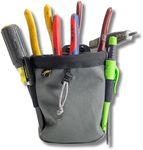 Joey Pouch | Clip-On Tool Belt Bag for Tools, Screws, and Nails - Great for an Electrician, HVAC Tech, Plumber, Carpenter, Contractor, Handy Man, and Any Tradesperson Who Wears a Small Utility Pouch