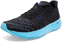 Brooks Men's Hyperion Tempo Running Shoe, Black/Iced Aqua/Blue, 7 UK