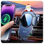 Auckly Qi 15W Car Phone Holder Wireless Charger,【270 ° Automatic Clamping】,Wireless Car Charger Air Vent Mount Compatible for S8~S23,for iPhone 12 13 14 15 Pro Max Plus Mini 11 Pro XS/XR