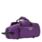 Protec MX304CTPR MAX Contoured Alto Saxophone Case - Purple