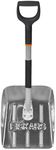 Fiskars Auto Snow Shovel, Length: 71 cm, Aluminium, Black/Silver, 1000740