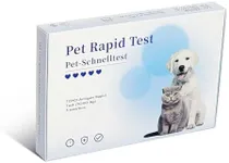 PawsXfun TOXO Test Kit for Dogs & Cats, Accurate & Quick 5-Pieces Home Detection of TOXO in Feces in 5-10 Minutes! Easy to Use Non-Invasive Diagnosis Tool Suitable for All Breeds & Ages