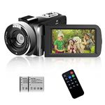 Video Camera, Camcorder 2.7K 30FPS, 16x Digital Zoom YouTube Camera,30 Million Pixels, Infrared IR Night Vision Camcorder Camera, 3.0" 270° Rotating Screen LED Vlogging Camera, Selfie Camera