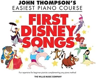 Thompson John Easiest Piano Course First Disney Songs Easy Pf Bk (John Thompson's Easiest Piano Course): John Thompson's Easiest Piano Course - 8 Disney Solos