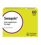 Seraquin Veterinary Joint Supplement with Turmeric for Dogs - 60 x 2 g Chewable Tablets